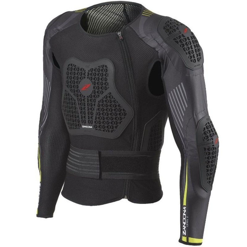 Zandona Netcube X8 bodyprotector zwart-fluo geel 180-189 cm