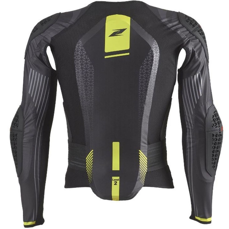 Zandona Netcube X8 bodyprotector zwart-fluo geel 180-189 cm