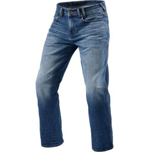 Revit Philly 3 LF Extra Cropped Motorjeans Gewassen Blauw