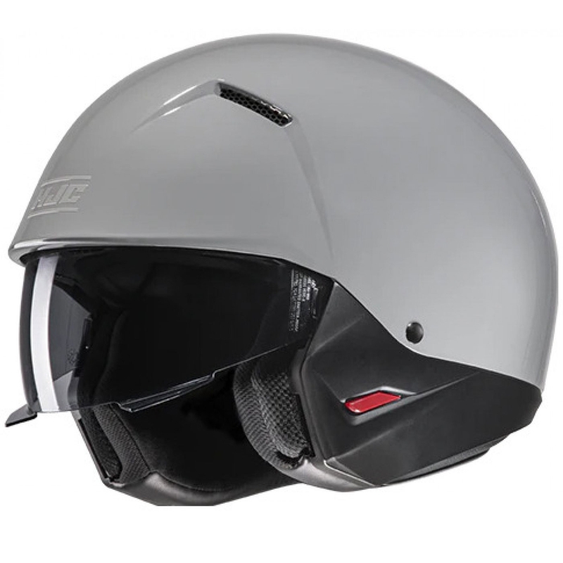 Open helm met masker HJC i20N Solid grijs