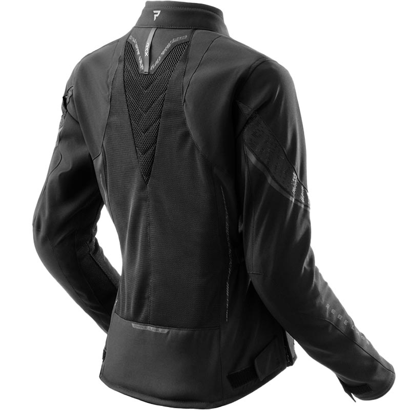 Dames motorjack Rebelhorn Jax zwart