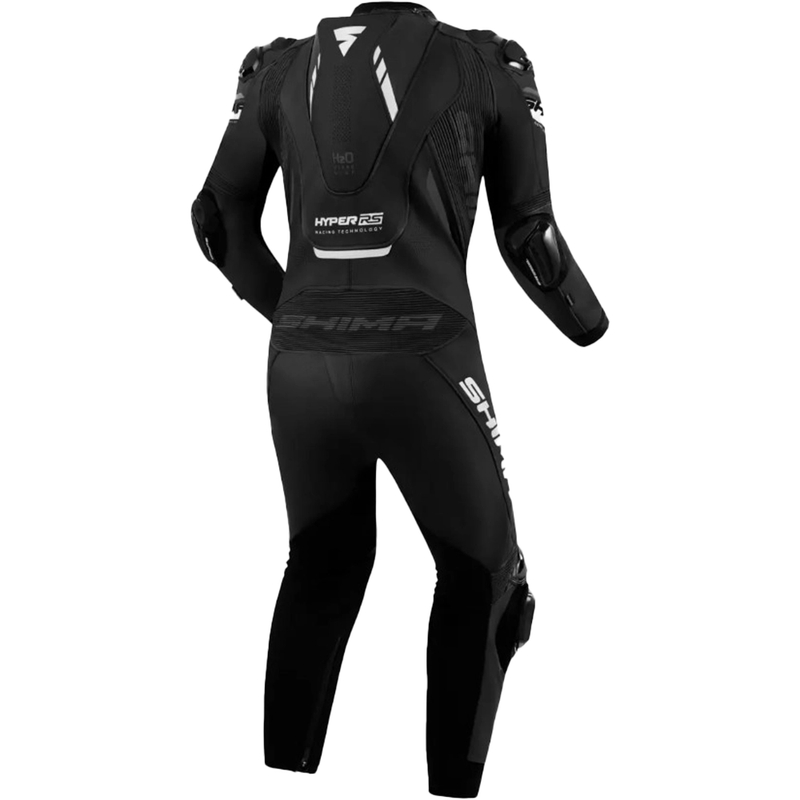 Shima Hyper-RS zwart en wit leren motoroverall