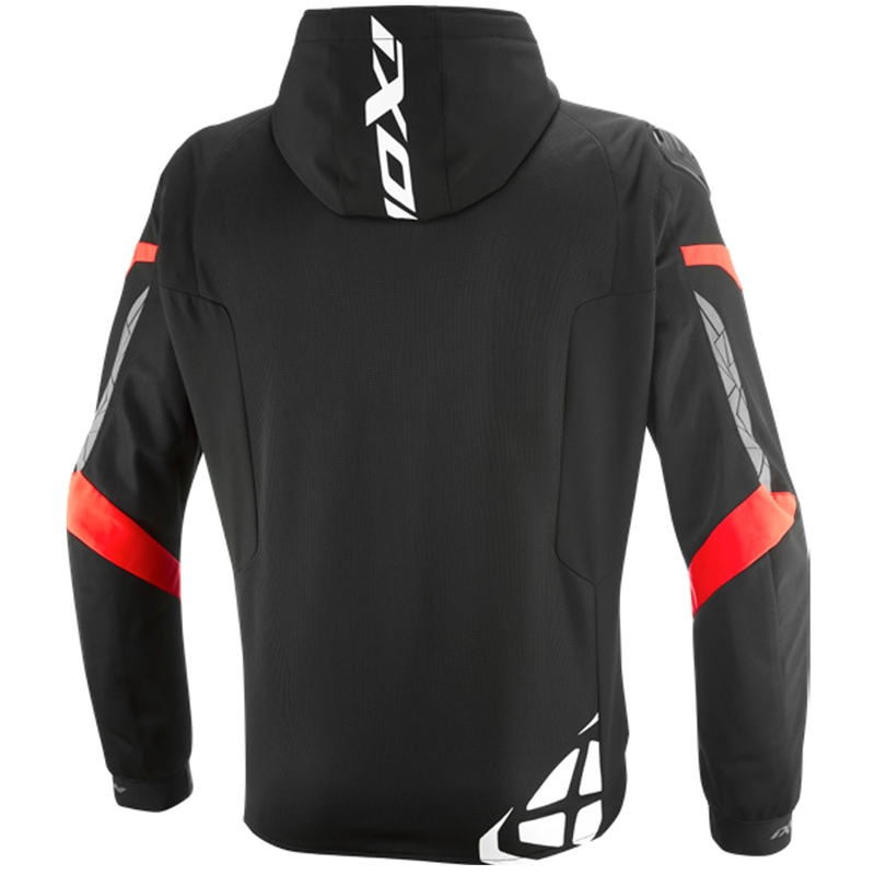 IXON Pulsion Air motorjack zwart-wit-rood