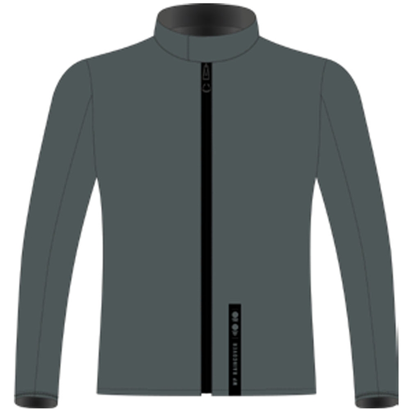 Motorjack IXON Ostro zwart-fluorrood