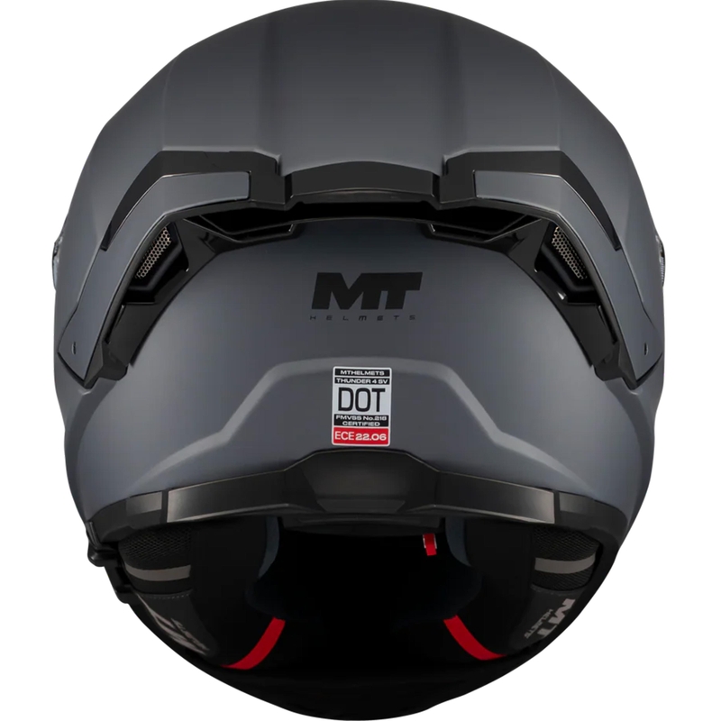 Integraal motorhelm MT Thunder 4 SV Pure A2 matgrijs