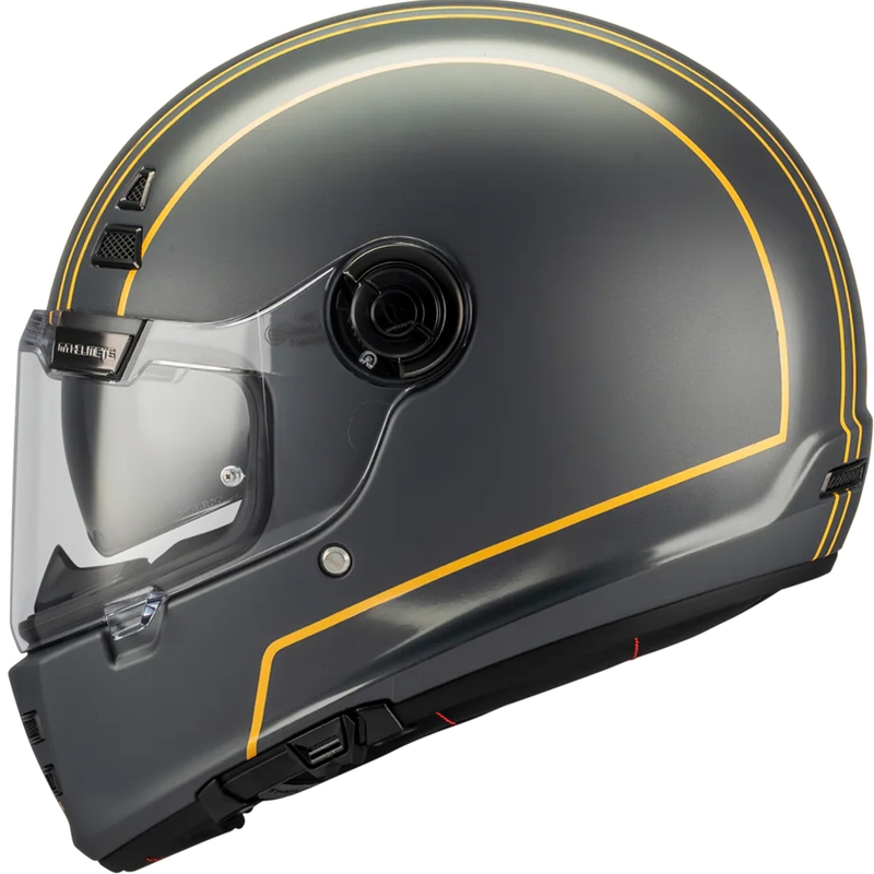 Integraal motorhelm MT Jarama SV Wild C2 glanzend-mat zwart-fluogeel
