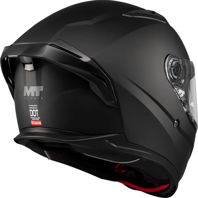 Integraal motorhelm MT Braker SV Pure A1 matzwart