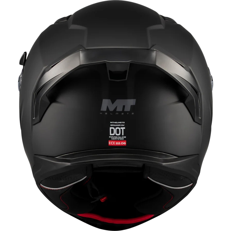 Integraal motorhelm MT Braker SV Pure A1 matzwart