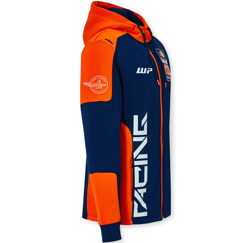 KTM Replica Team hoodie blauw-oranje