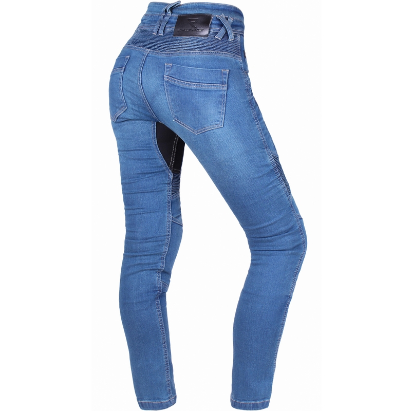 Damesjeans Street Racer Stretch II Slim fit CE blauw