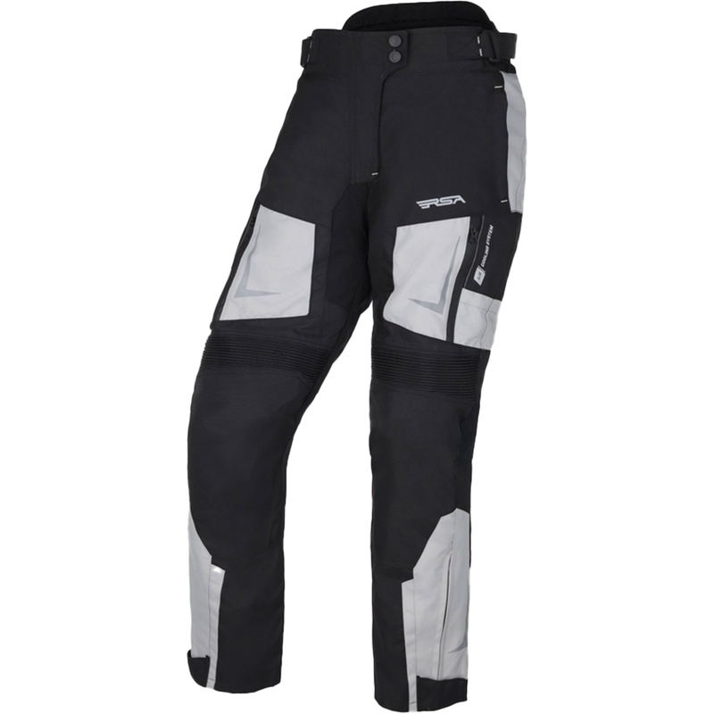 Dames motorbroek RSA EXO 2 zwart-grijs