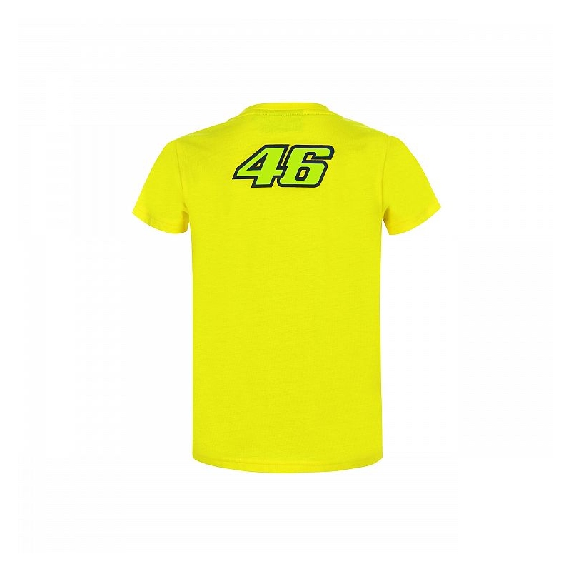 Dětské triko VR46 Valentino Rossi THE DOCTOR žluté