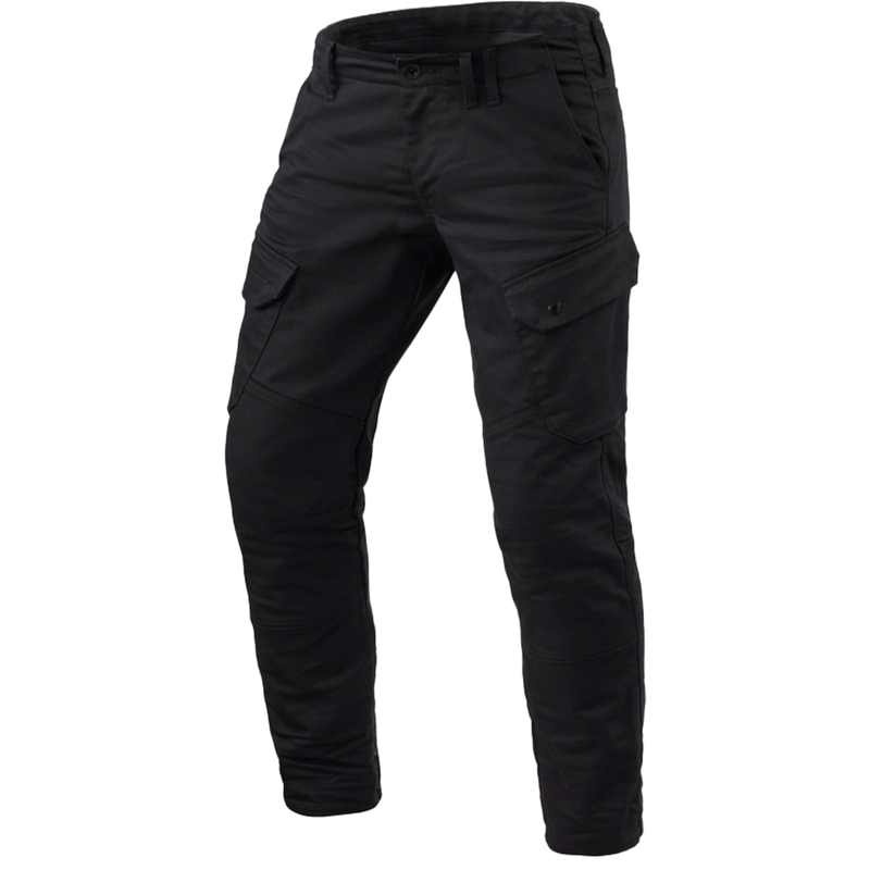 Revit Cargo 2 TF Zwarte Motorfiets Jeans