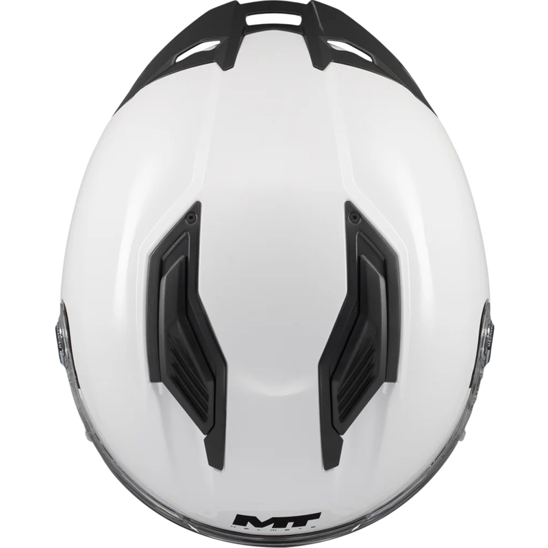 Integraal motorhelm MT Stinger 2 Pure A0 wit