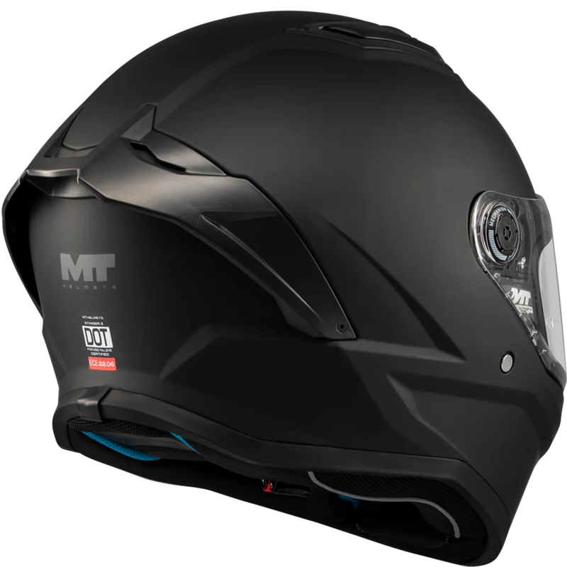Integraal motorhelm MT Stinger 2 Pure A1 matzwart