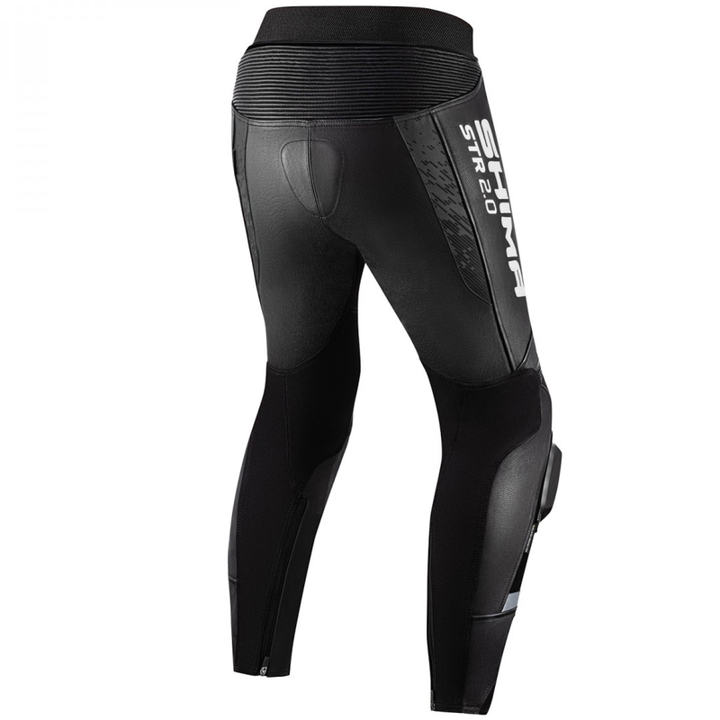 Shima STR 2.0 motorbroek zwart-grijs