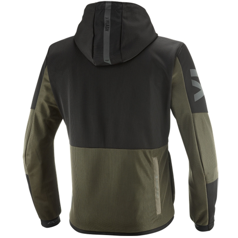 IXON Park Air motorjack khaki-zwart