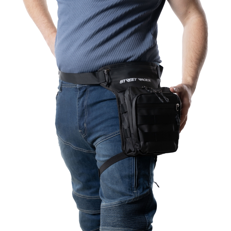 Street Racer Embrace dijbeentas zwart 5 l