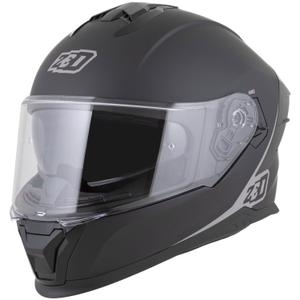 Integraal motorhelm ZED K40 mat zwart-donkergrijs