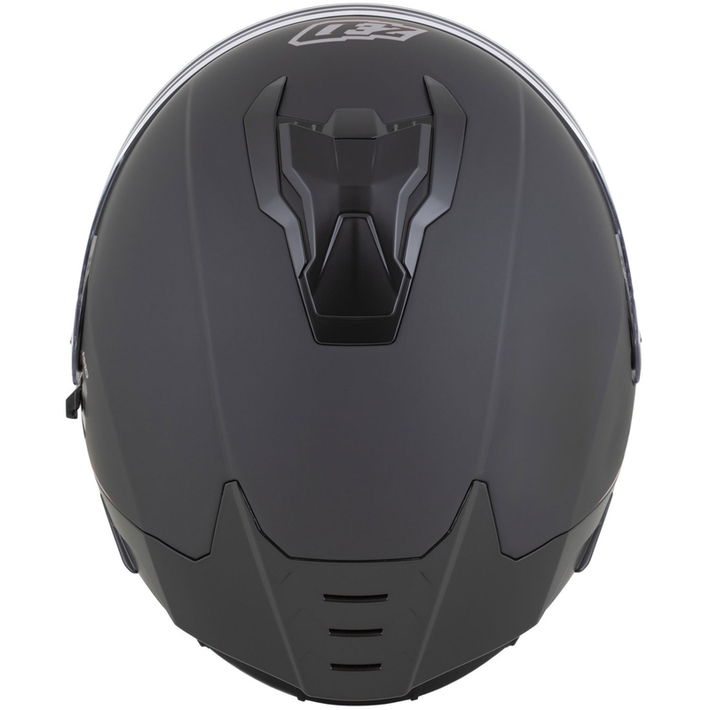 Integraal motorhelm ZED K40 mat zwart-donkergrijs