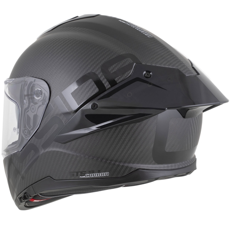 Cassida Integral GTS 2.1 Plus Carbon integraal motorhelm mat carbon-zwart-wit