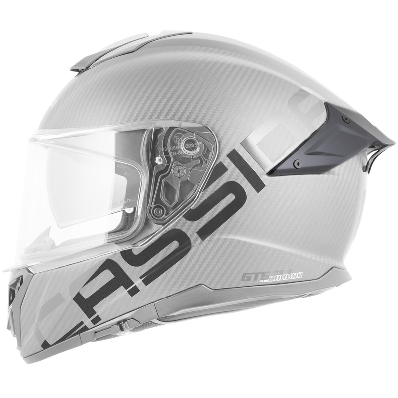 Cassida Integral GTS 2.1 Plus Carbon integraal motorhelm mat carbon-zwart-wit