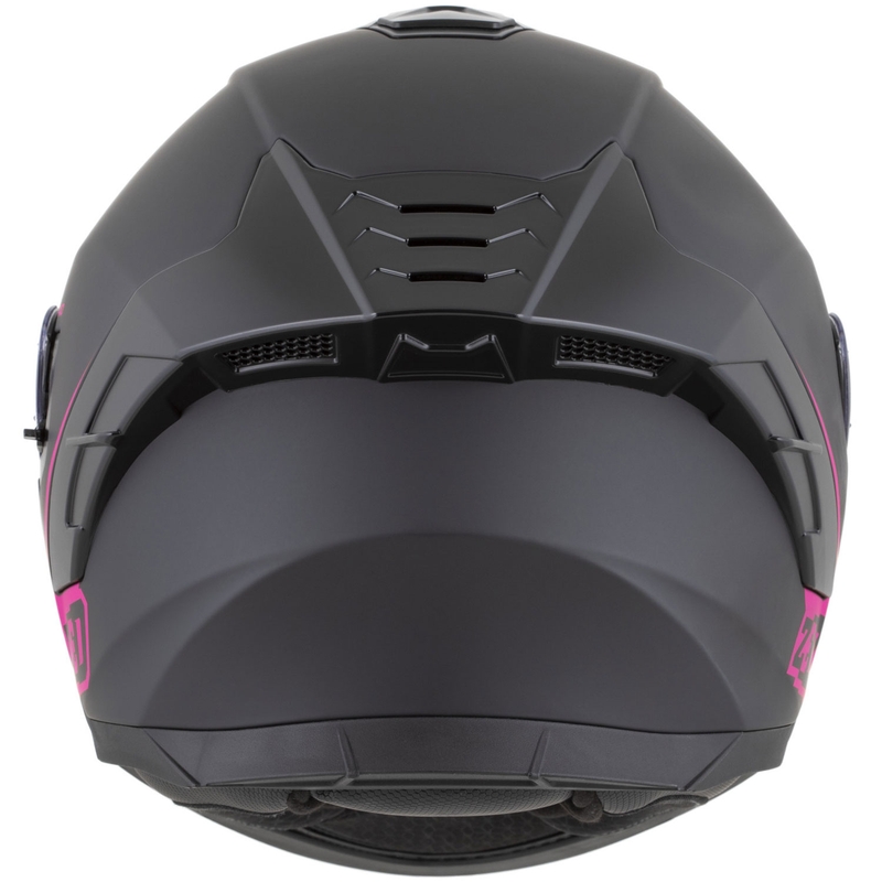 Integraal motorhelm ZED K40 mat zwart-roze