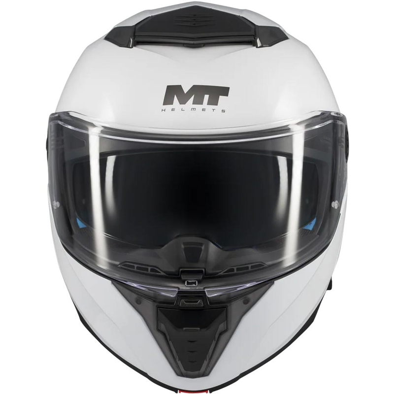 Flip-up motorhelm MT Atom 2 SV Pure A0 wit