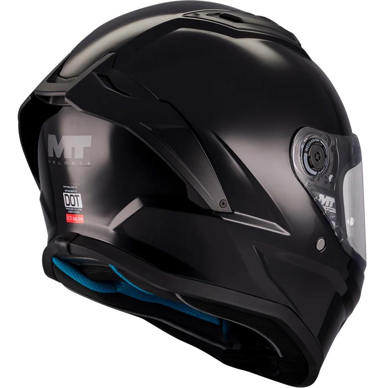 Kinder integraal motorhelm MT Stinger 2 A1 mat zwart