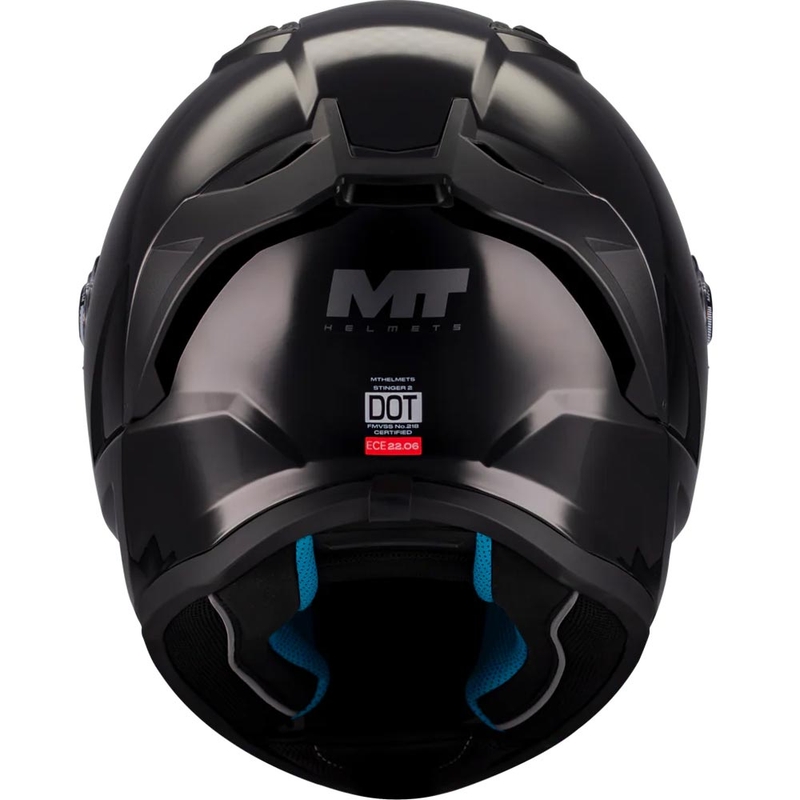 Kinder integraal motorhelm MT Stinger 2 A1 mat zwart