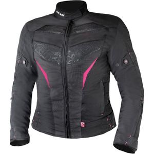 Dames Motorjas Street Racer Rose Zwart en Roze