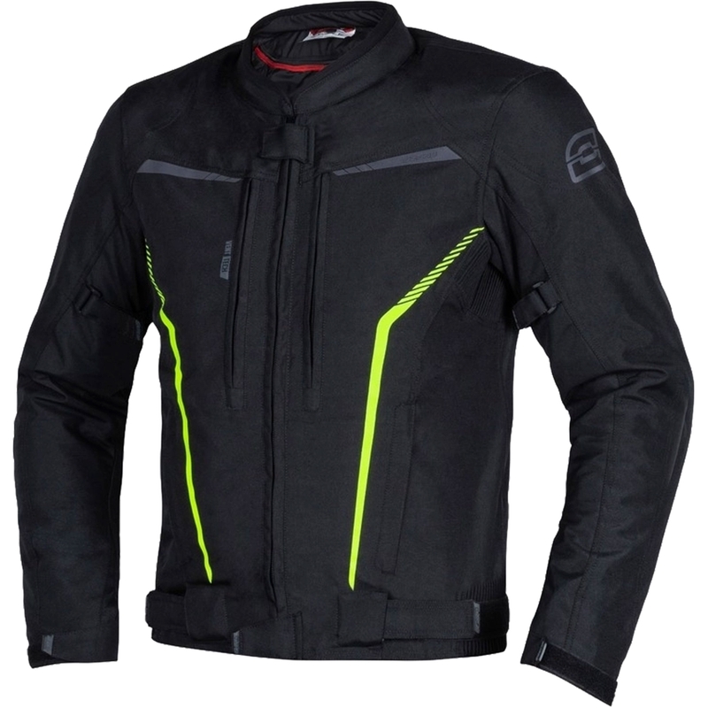 Ozone Delta IV motorjack zwart-fluogeel