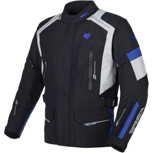 Motorjas RSA EXO 2 zwart-grijs-blauw
