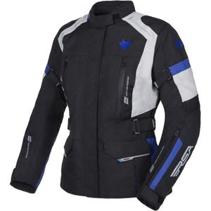 Dames RSA EXO 2 Zwart-Grijs-Blauw Motorjack