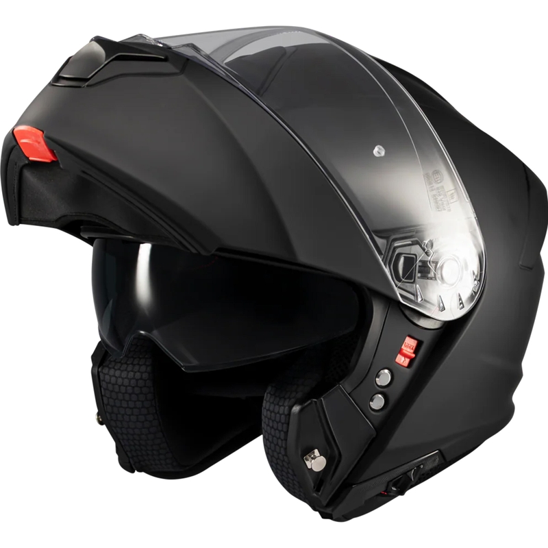 Opklapbare motorhelm MT Genesis SV Pure A1 matzwart