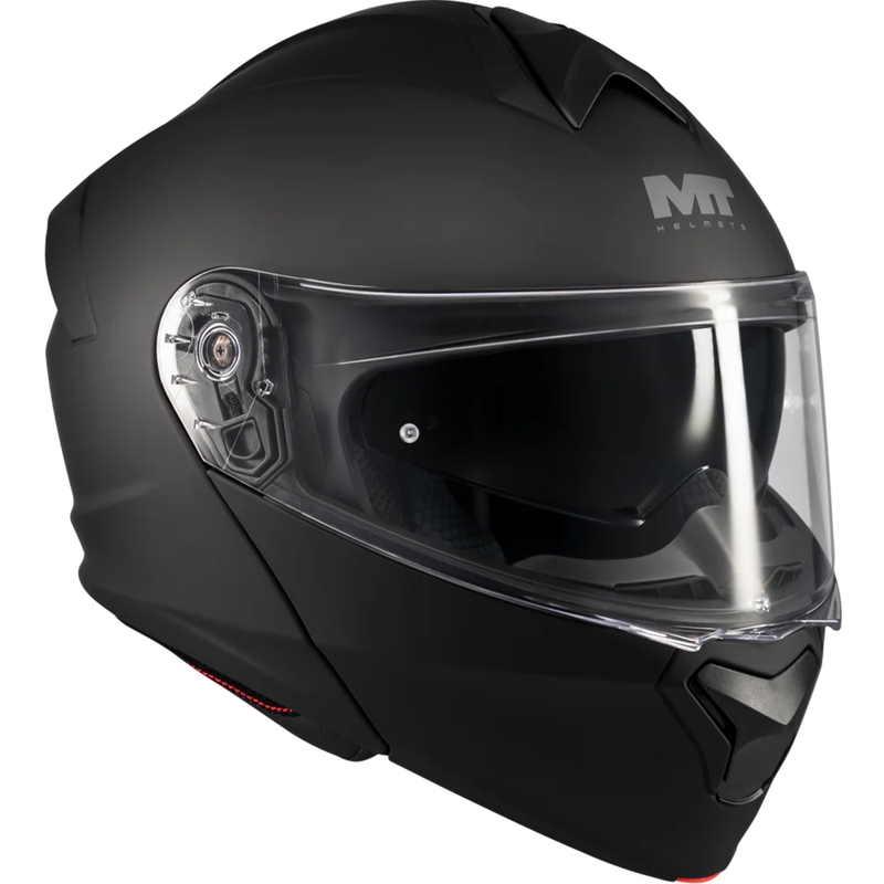 Opklapbare motorhelm MT Genesis SV Pure A1 matzwart