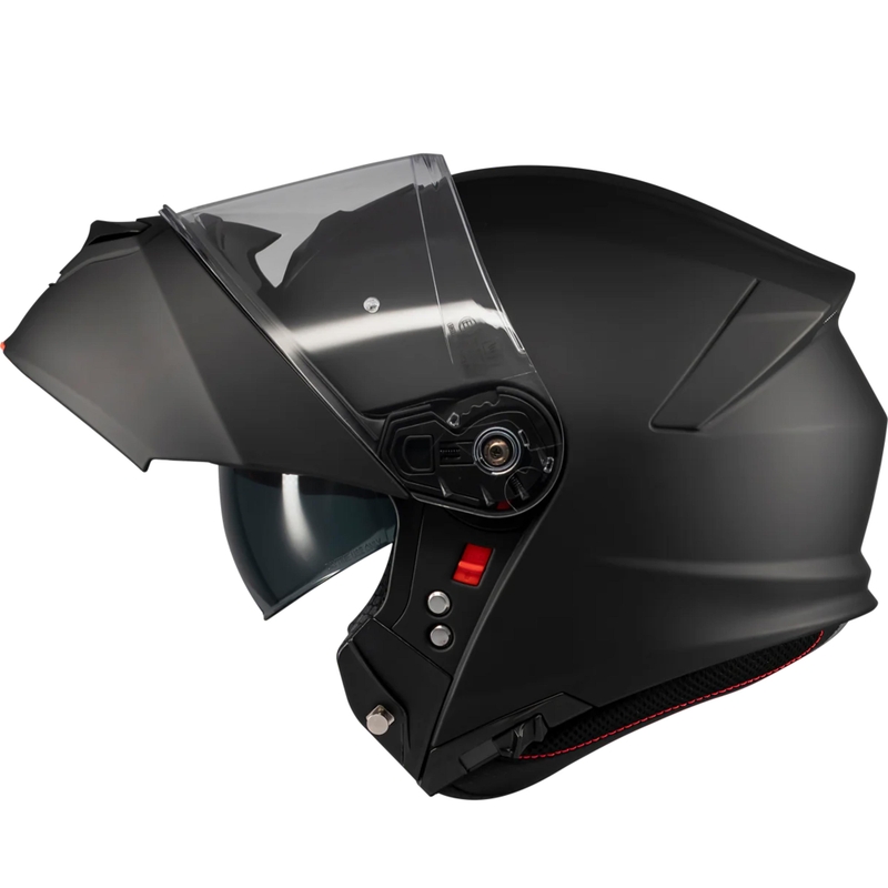 Opklapbare motorhelm MT Genesis SV Pure A1 matzwart