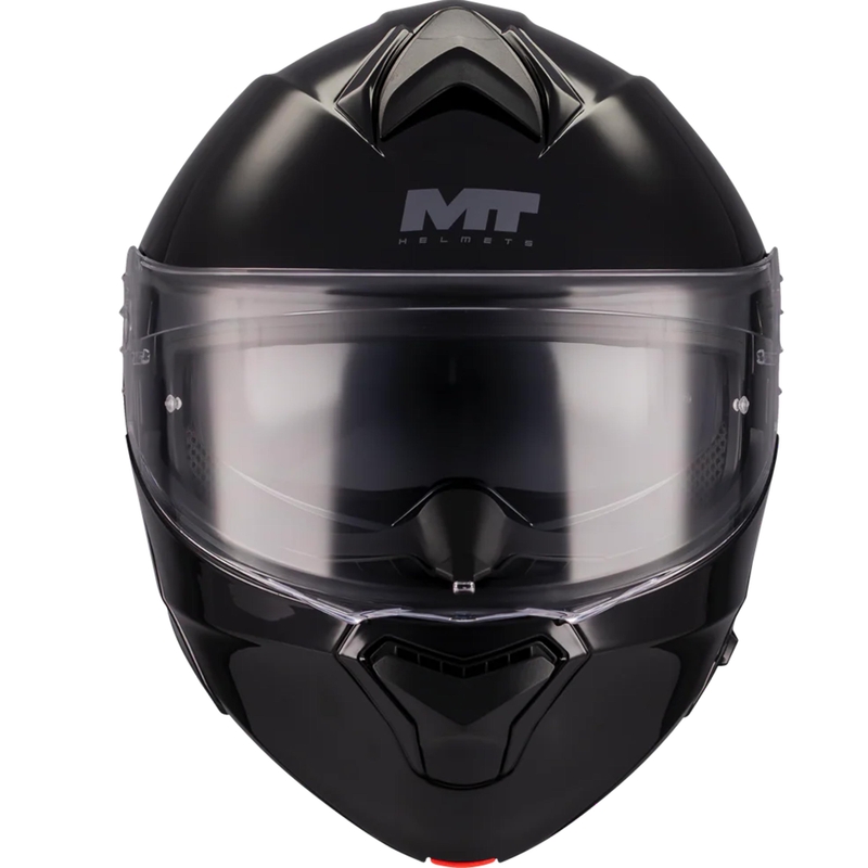Opklapbare motorhelm MT Genesis SV Pure A1 zwart
