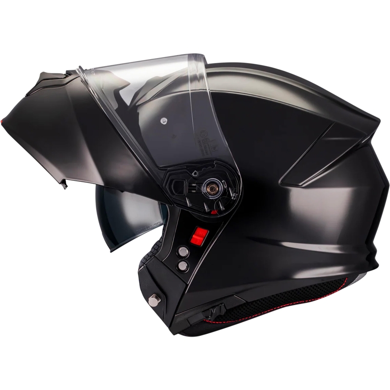 Opklapbare motorhelm MT Genesis SV Pure A1 zwart