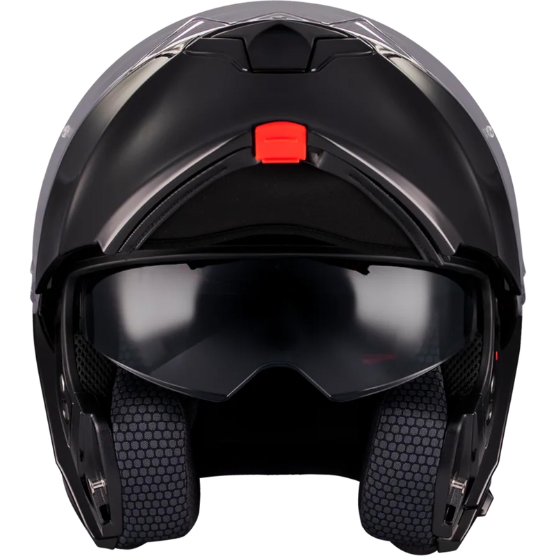 Opklapbare motorhelm MT Genesis SV Pure A1 zwart