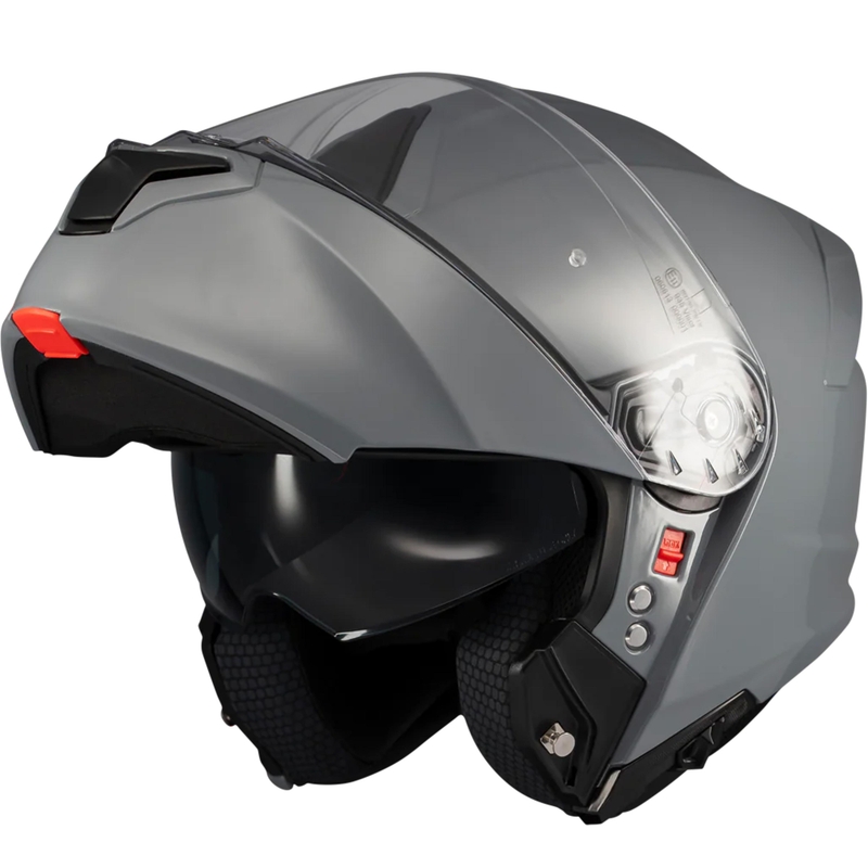 Opklapbare motorhelm MT Genesis SV Pure A12 grijs