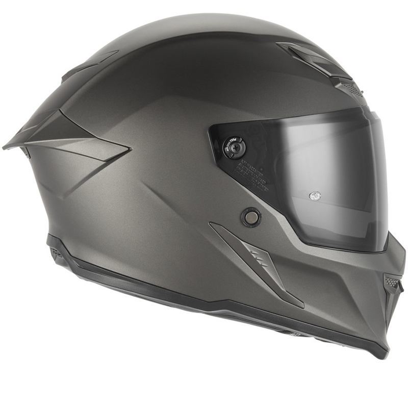 NOX Exclusive Goliath integraal motorhelm, mat titanium