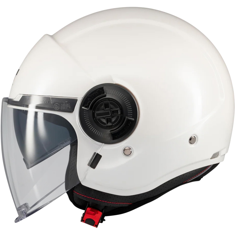 Open motorhelm MT Viale SV S Pure A0 wit