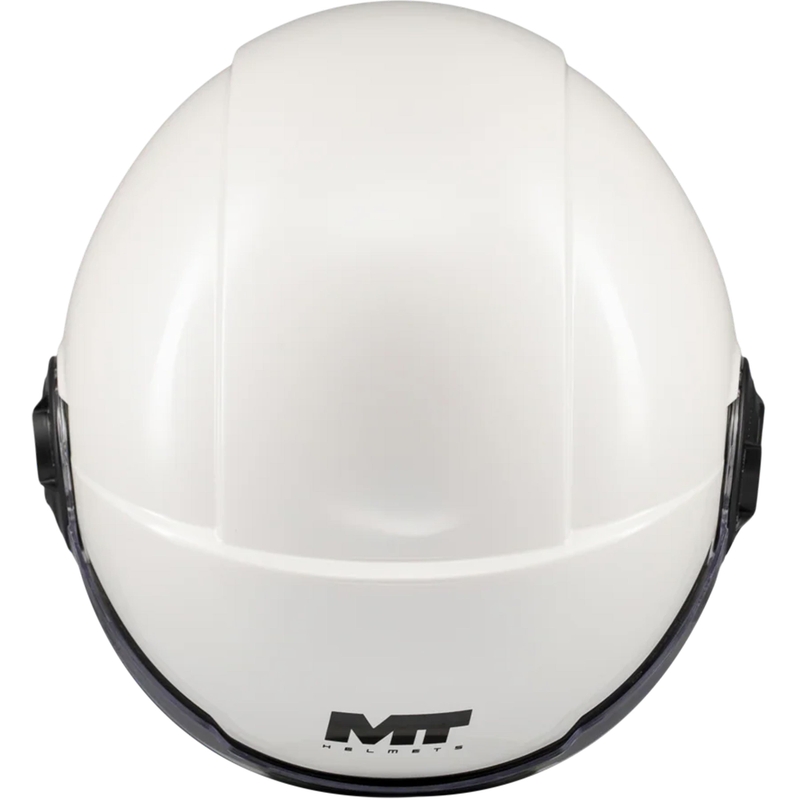 Open motorhelm MT Viale SV S Pure A0 wit