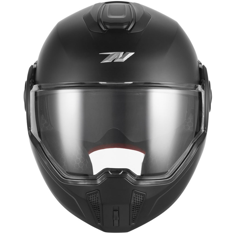 NOX PREMIUM Spinner flip-up motorhelm matzwart
