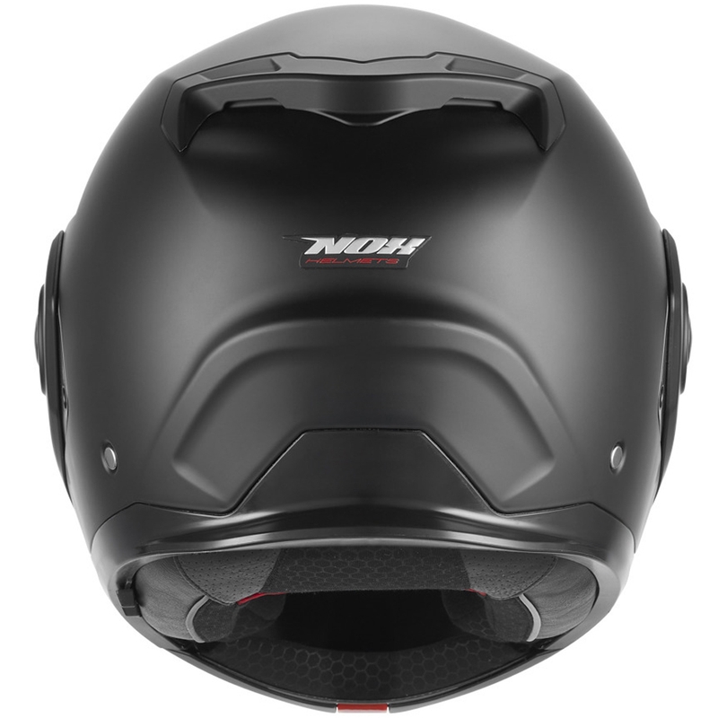 NOX PREMIUM Spinner flip-up motorhelm matzwart
