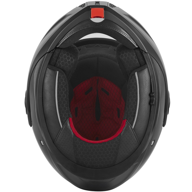 NOX PREMIUM Spinner flip-up motorhelm matzwart