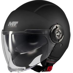 Open motorhelm MT Viale SV S Pure A1 mat zwart