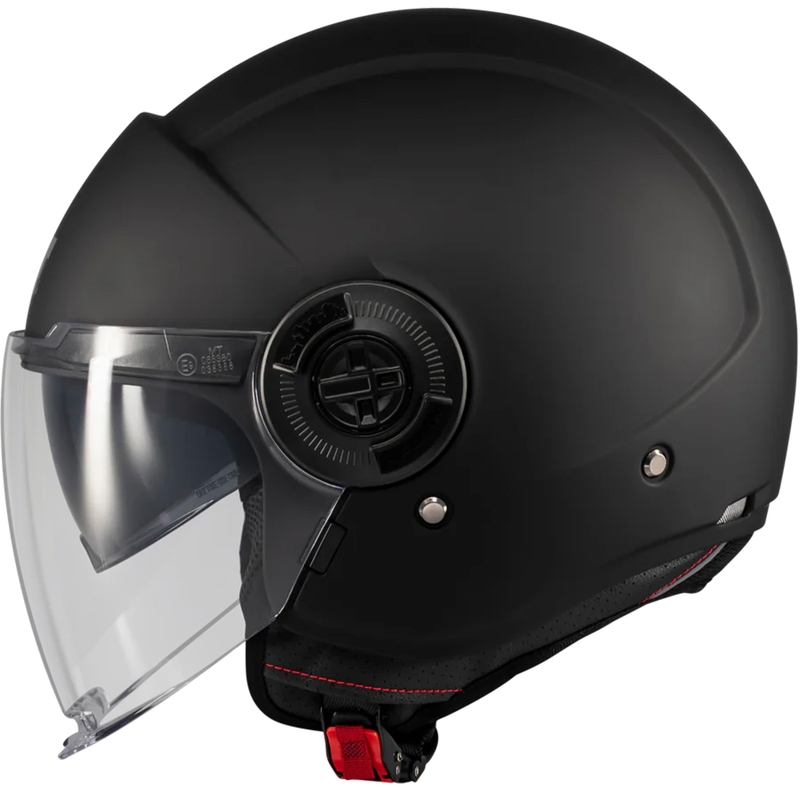 Open motorhelm MT Viale SV S Pure A1 mat zwart