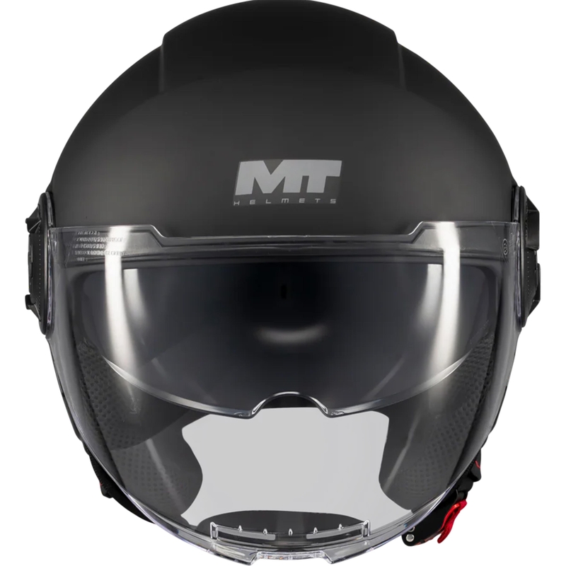 Open motorhelm MT Viale SV S Pure A1 mat zwart
